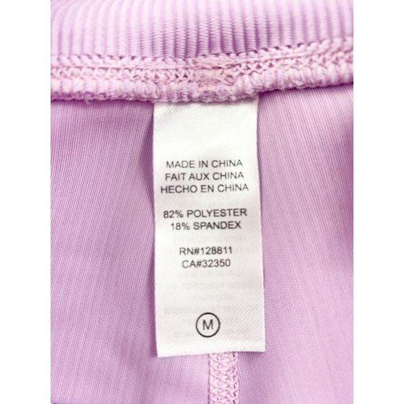 NEW LoveShackFancy x Beach Riot Ribbed High Waisted Bike Shorts Medium - Picture 7 of 8